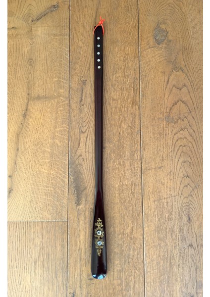 Dayanıklı Ahşaptan Yapılmış Sedefli Büyük Boy Kerata 70 cm / Ayakkabı Çekeceği modelleri