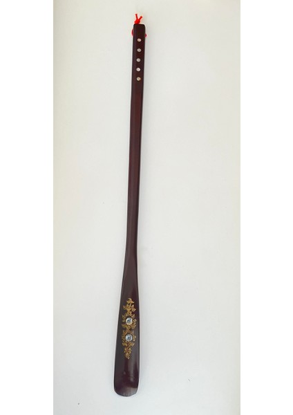 Dayanıklı Ahşaptan Yapılmış Sedefli Büyük Boy Kerata 70 cm / Ayakkabı Çekeceği fırsatları