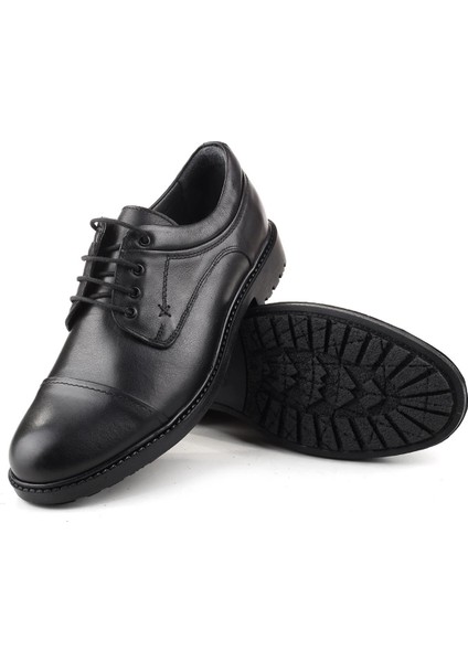 Luis Figo 4425 Büyük Numara Hakiki Deri Bağcıklı Erkek Ayakkabı indirimleri