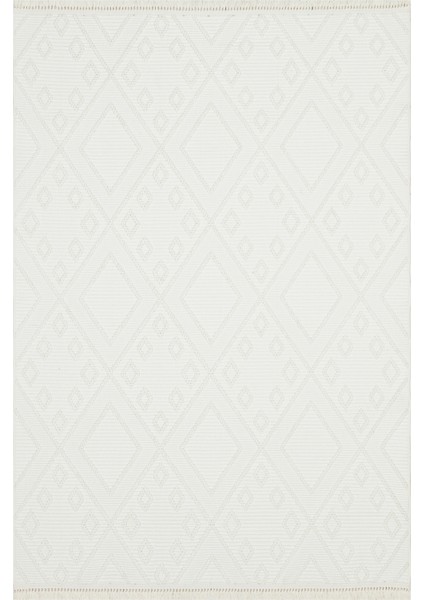 Halı Havana 8561 Ekru Özel Dokulu Modern Bukle Iskandinav Tarz Halı