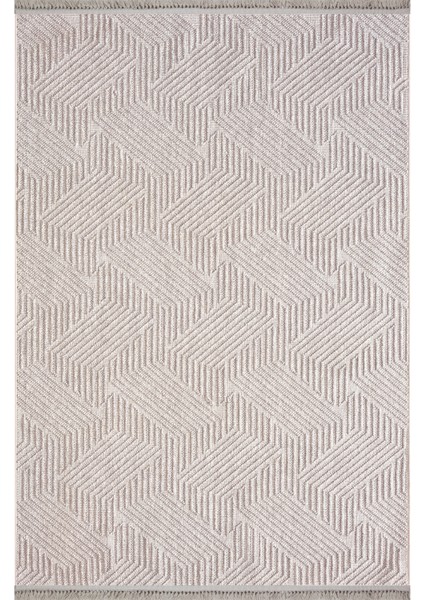 Halı Havana 8592 Bej Özel Dokulu Modern Bukle Iskandinav Tarz Halı