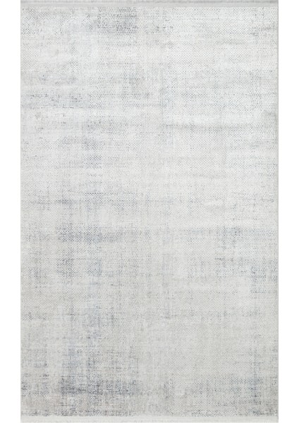 Sateen St 21 Grey x w Hav Vermez Yıkanabilir Kaymaz Ince Dokuma Modern Makine Dokuması Halı