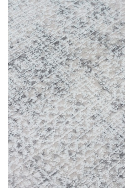 Sateen St 21 Grey x w Hav Vermez Yıkanabilir Kaymaz Ince Dokuma Modern Makine Dokuması Halı