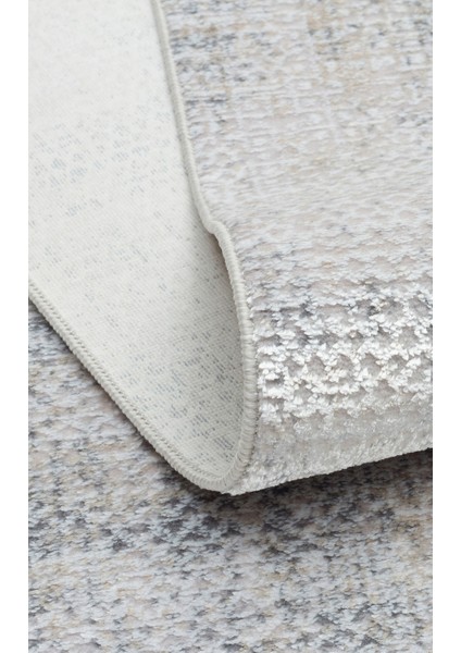 Sateen St 21 Beige x w Hav Vermez Yıkanabilir Kaymaz Ince Dokuma Modern Makine Dokuması Halı indirimleri
