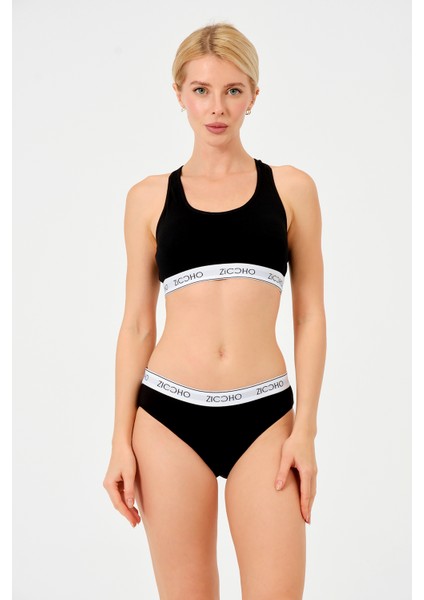 Kadın Spor Büstiyer ve Külot Iç Çamaşırı Takımı