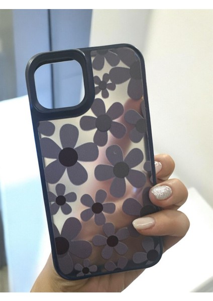 iPhone 13/14 Uyumlu Esnek Kenarlı Desenli Kılıf