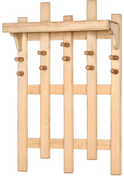 Keşap Çam Askılık Cilasız Ham