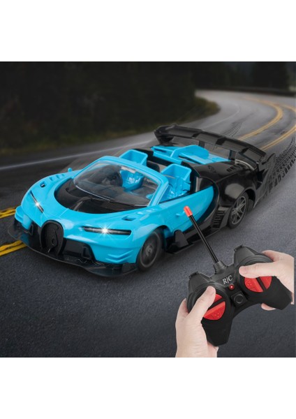 LX6078A 1:18 4ch Rc Araba Simülasyon Yarış Araba Modeli Oyuncak Kablosuz Sürüklenme Elektrikli Araç Oyuncaklar Çocuklar Için - Kırmızı (Yurt Dışından)