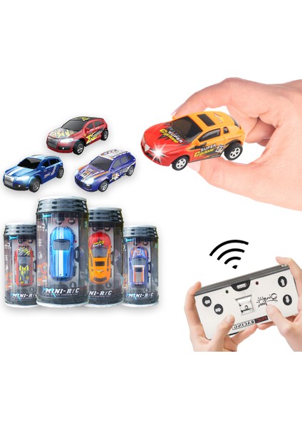 Mini 1:64 Içecek Uzaktan Kumandalı Rc Araba Tasarlayabilir Yol Blokları Drift Yarış Arabası Oyuncak Çocuk Boys Hediye - Mavi (Yurt Dışından)