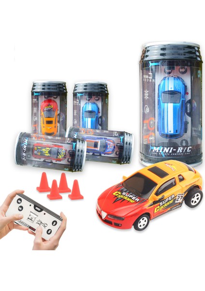 Mini 1:64 Içecek Uzaktan Kumandalı Rc Araba Tasarlayabilir Yol Blokları Drift Yarış Arabası Oyuncak Çocuk Boys Hediye - Mavi (Yurt Dışından)