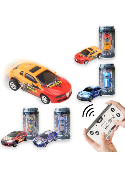 Mini 1:64 Içecek Uzaktan Kumandalı Rc Araba Tasarlayabilir Yol Blokları Drift Yarış Arabası Oyuncak Çocuk Boys Hediye - Mavi (Yurt Dışından)