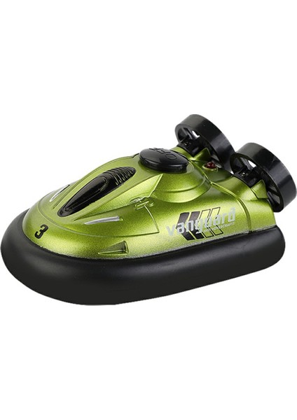 777-580 Mini Rc Hovercraft Elektrikli Sürat Teknesi Çocuk Oyuncak 2.4g Su Geçirmez Rc Tekne - Yeşil (Yurt Dışından)