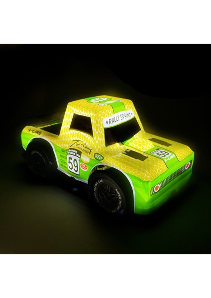 Q243 1 / 24 2WD Rc Yarış Arabası Çocuk Uzaktan Kumandalı Oyuncak Araba, Soğuk Işık - Sarı (Yurt Dışından) indirimleri