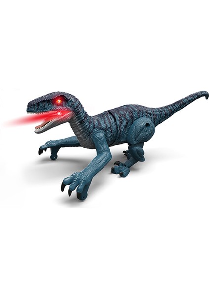 SM016S Çocuk 2.4g Sesli Yürüyen Dinozor Oyuncak, Işık Simülasyonu Mini Elektrikli Rc Dinozor Model Oyuncaklar - Velociraptor (Yurt Dışından)