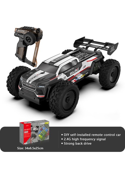 Sulong 1:18 Dıy Rc Araba 2.4g Uzaktan Kumanda Montaj Araba Çocuk Boys Oyuncak - No.8 Arazi Aracı (Yurt Dışından)