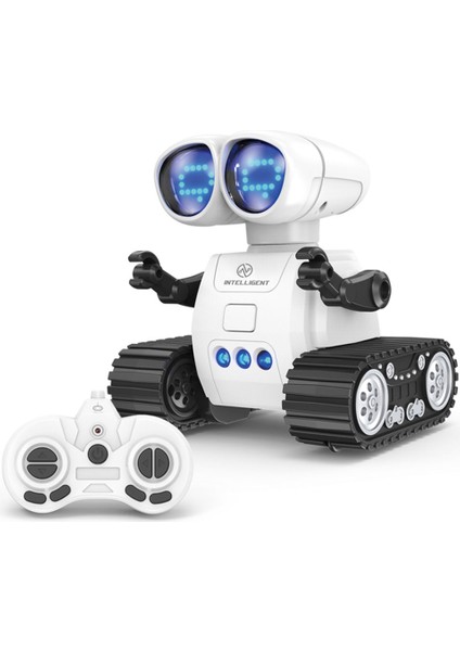 S018 Mini Uzaktan Kumanda Programlama Robot Müzikli Işık Desen Anahtarlama Akıllı Robot Oyuncak (Yurt Dışından)