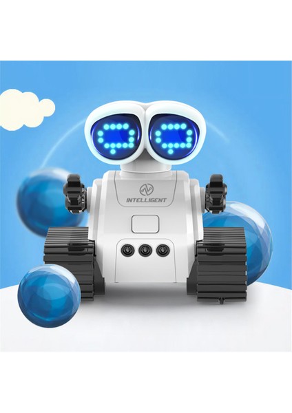 S018 Mini Uzaktan Kumanda Programlama Robot Müzikli Işık Desen Anahtarlama Akıllı Robot Oyuncak (Yurt Dışından)