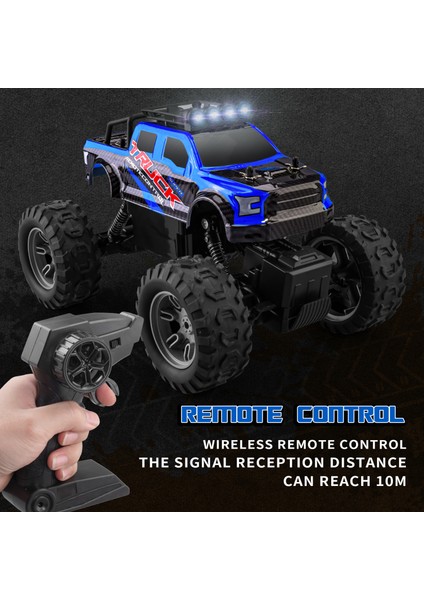 4WD Kaya Tırmanışı Off-Road Araç Soğuk Işık Çocuk Oyuncak 2.4g Uzaktan Kumandalı Araba, 1 Pil - Kırmızı (Yurt Dışından) fiyatları