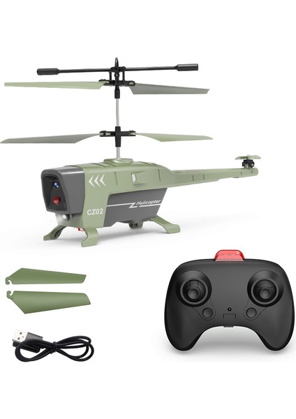 CZ02 Uzaktan Kumandalı Helikopter Oyuncak Akıllı Engellerden Kaçınma Otomatik Gezinme 2.4ghz Çocuklar ve Yetişkinler Için Rc Uçak Oyuncak - Yeşil (Yurt Dışından)