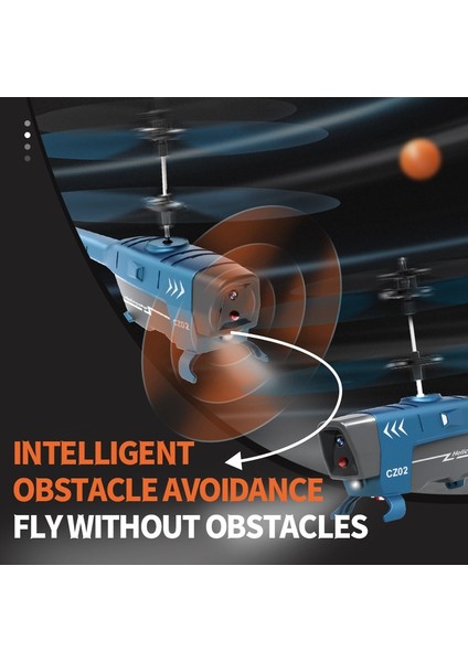 CZ02 Uzaktan Kumandalı Helikopter Oyuncak Akıllı Engellerden Kaçınma Otomatik Gezinme 2.4ghz Çocuklar ve Yetişkinler Için Rc Uçak Oyuncak - Yeşil (Yurt Dışından)