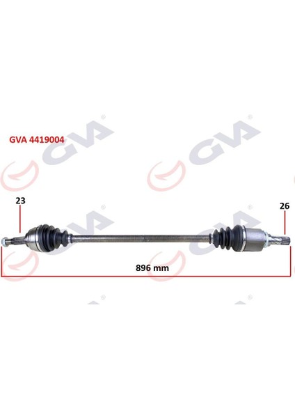 Aks Ön Komple Sağ Clıo Iv-Symbol 1.5dcı 12 Logan Iı-Sandero Iı-Stepway 1.5dcı 10 Stepway Iı 1.6-16 16V
