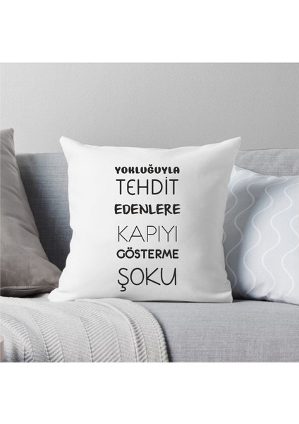 Yokluğuyla Tehdit Edenlere Kapıyı...kırlent