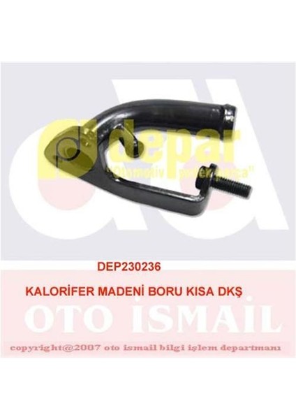 Kalorifer Madeni Boru Kısa Dkş