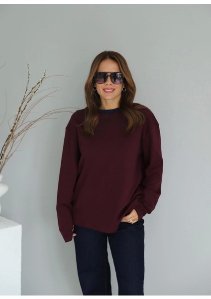 Bordo Uzun Kol Tshirt fiyatları