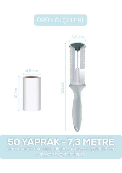 Kedi Köpek Tüy Toplayıcı 12LI Yedek Rulolu Toz Toplayıcı Aparat fırsatları