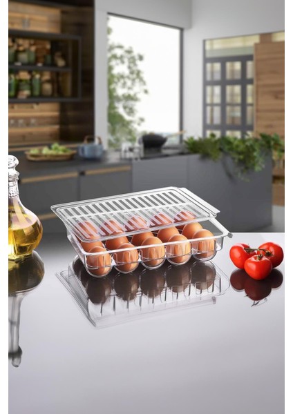 15 Li Buzdolabı Kapaklı Yumurtalık & Buzdolabı Organizeri fiyatları