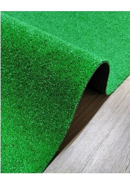 1,50 x 5 Metre Çim Halı 7 mm Bahçe Yapay Suni Dekoratif Çim Halı Yeşil Balkon Çim Halı