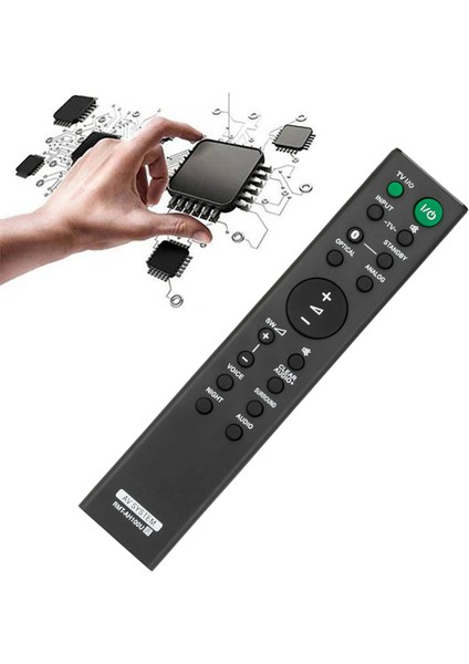 RMT-AH100U Sony HT-CT180 SA-CT180 HTCT180 SACT180 Ses Çubuğu Ses Sistemi Için Uzaktan Kumandayı Değiştirin (Yurt Dışından) modelleri