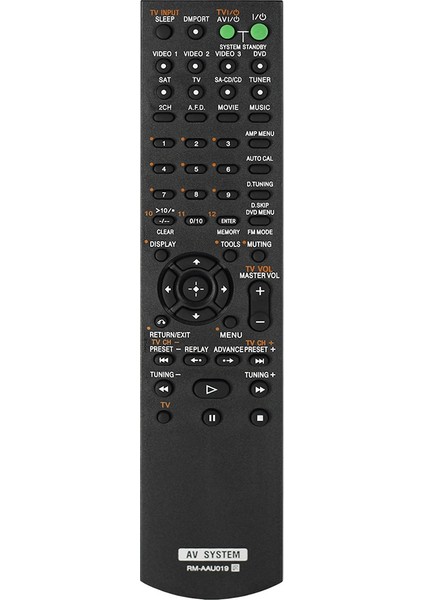 Sony Av Sistemi Için Uzaktan Kumanda RM-AAU019 RM-AAU017 RM-AAU005 RM-AAU013 HTSF2000 Uzaktan Kumanda (Yurt Dışından)