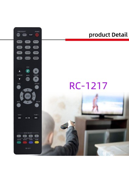 RC-1217 Uzaktan Kumanda Denon Av Alıcısı Için Değiştirin 30701024500AD AVR-X1500H AVR-S750H AVR-X1400H AVR-X1600H AVR-S730H (Yurt Dışından)