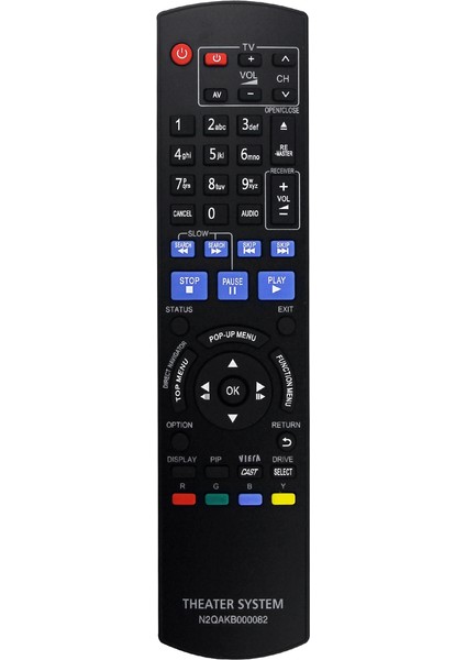 Panasonic Blu-Ray Disk Oynatıcı DMP-BD65 DMP-BD45 Için N2QAKB000082 Uzaktan Kumandayı Değiştirin (Yurt Dışından)