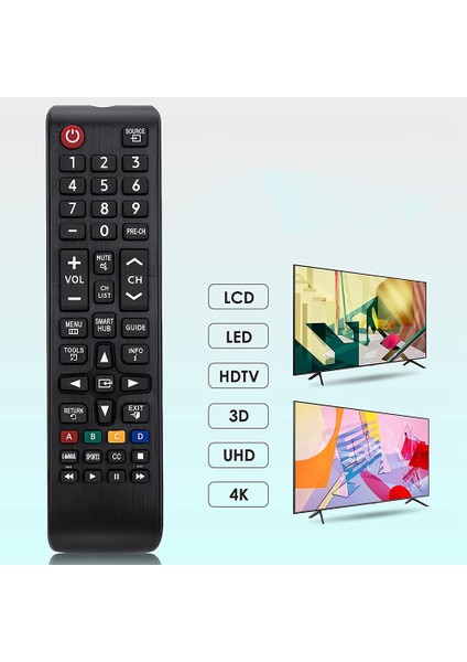 Samsung-Tv-Remote Tüm Samsung LCD LED Hdtv 3D Akıllı Tv Için Uzaktan Kumanda BN59-01199F AA59-00666A AA59-00817A (Yurt Dışından) indirimleri