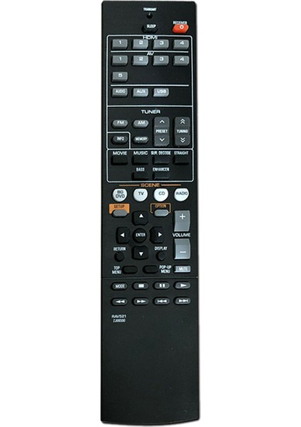 Yamaha ZJ66500 RX-V377 YHT-4910U RX-V377 MT-79955 Ses Video Alıcısı Için RAV521 Uzaktan Kumandanın Değiştirilmesi (Yurt Dışından)