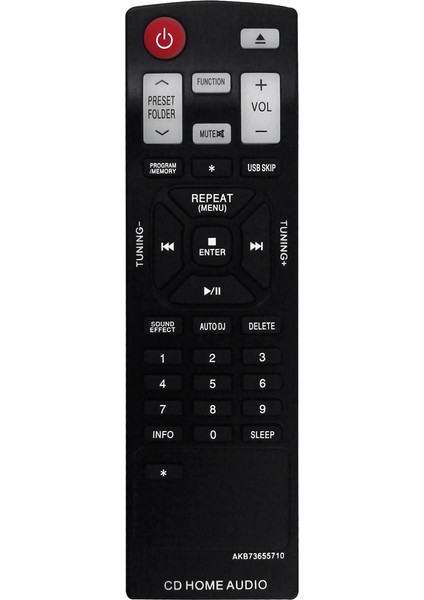 Lg Hi-Fi Sistemi Için AKB73655710 Uzaktan Kumandayı Değiştirin CM4630 CMS4630F CM4530 CMS4530F CMS4530W CM4430 CMS4530F CM4330 CMS4330F (Yurt Dışından)