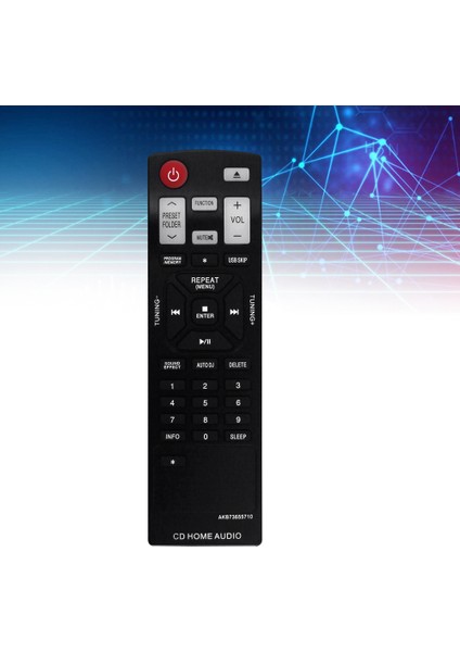 Lg Hi-Fi Sistemi Için AKB73655710 Uzaktan Kumandayı Değiştirin CM4630 CMS4630F CM4530 CMS4530F CMS4530W CM4430 CMS4530F CM4330 CMS4330F (Yurt Dışından)