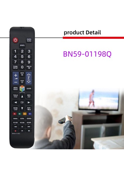 BN59-01198Q Samsung Akıllı Tv Için Uzaktan Kumandayı Değiştirin UE40JU6445K UE55JU6445K T32E390SX (Yurt Dışından) fiyatları