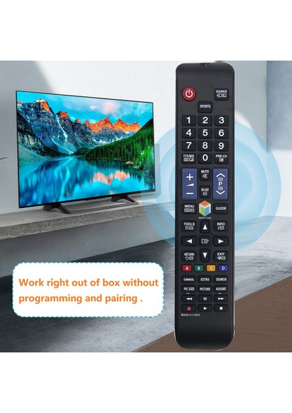 BN59-01198Q Samsung Akıllı Tv Için Uzaktan Kumandayı Değiştirin UE40JU6445K UE55JU6445K T32E390SX (Yurt Dışından) indirimleri