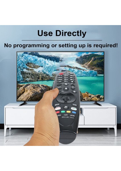 AN-MR650A AM-HR650 Lg Akıllı Tv 43UJ654T 49UJ634V 49UJ7700 55SJ8000 55UF8507 ve Daha Fazlası Için Sesli Uzaktan Kumandayı Değiştirin (Yurt Dışından) fırsatları