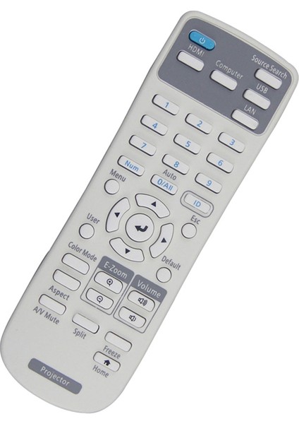 Epson Brightlink 725WI/1485FI,EX3280, EX9230, Ev Sineması 880 Için Yedek Projektör Uzaktan Kumanda 219863500 (Yurt Dışından) modelleri