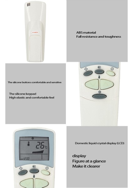 Klima Uzaktan Kumanda Lg 6711A90032L 6711AR2664B 6711A20083D 6711A20083E 6711A20083A 6711A20096C (Yurt Dışından) modelleri
