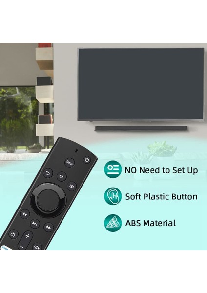 Toshiba ve Insignia Fire/smart Tv Sürümü Televizyonlar Için Ns-Rcfna-19 Yedek Uzaktan Kumanda (Sesli Arama Yok) (Yurt Dışından) modelleri