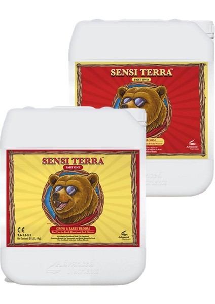 Sensi Terra Part One Part Two Series 5 Litre Bitki Besini