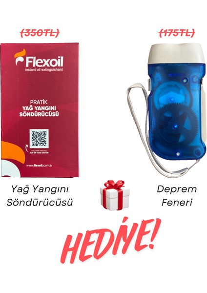 Ev Tipi Yangın Seti 1kg Mutfak Yangın Tüpü 120X120CM Yangın Battaniyesi 9V Pilli Duman Dedektörü Mutfak Yangın Seti