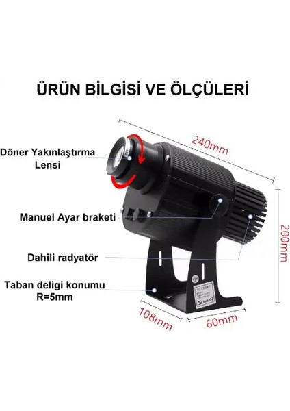 LYD-I150W Gobo Yansıtıcı