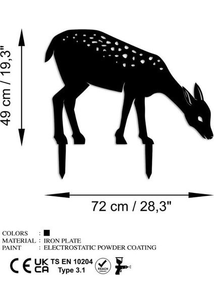 Bhc Metal Bahçe Dekorları indirimleri