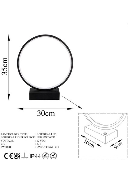 Halka Led'li Masa Lambası fırsatları